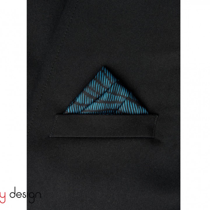 Silk pocket square-PLEATS